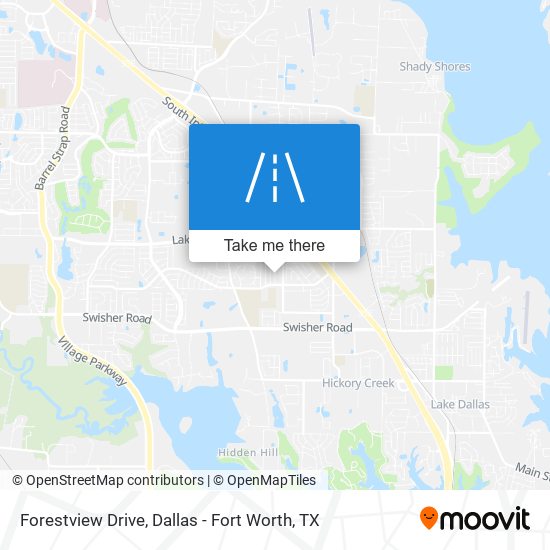 Forestview Drive map