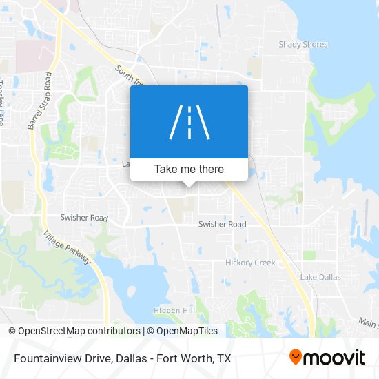 Mapa de Fountainview Drive