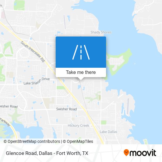 Mapa de Glencoe Road