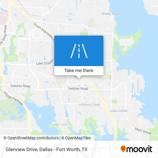 Glenview Drive map