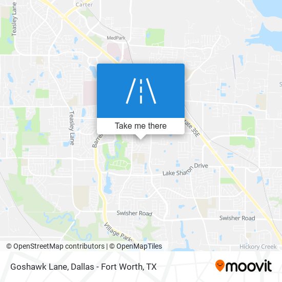 Goshawk Lane map