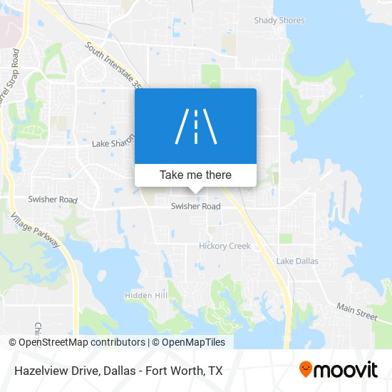 Hazelview Drive map