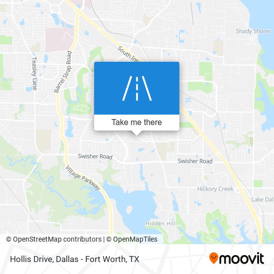 Mapa de Hollis Drive