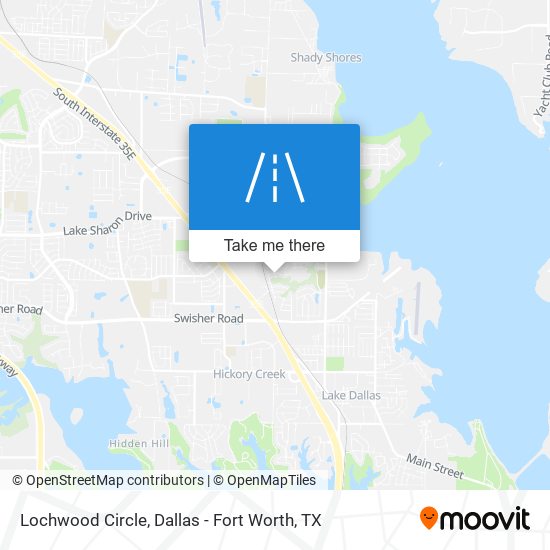 Lochwood Circle map
