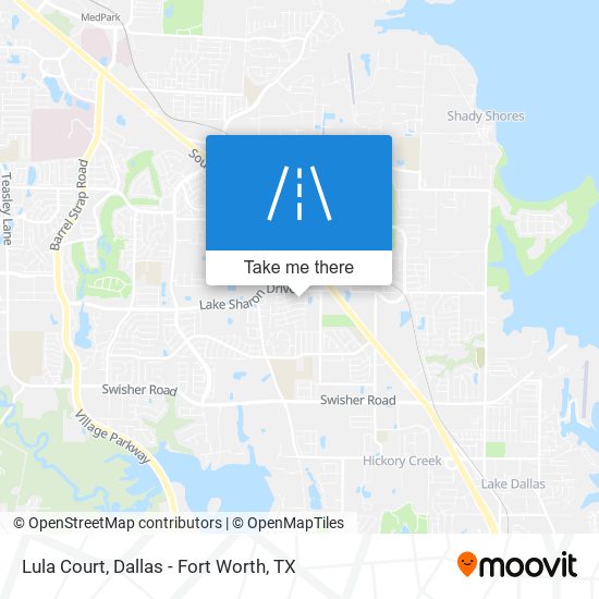 Lula Court map