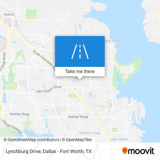 Lynchburg Drive map