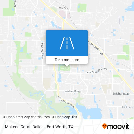 Mapa de Makena Court