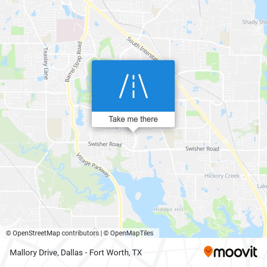 Mallory Drive map