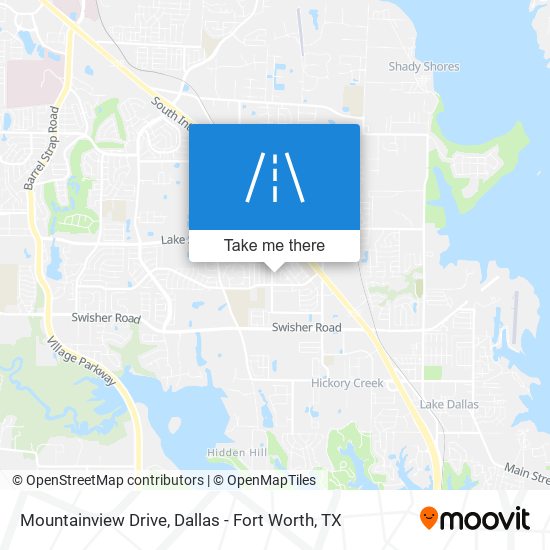Mapa de Mountainview Drive