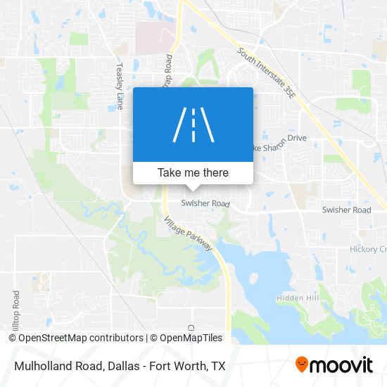 Mulholland Road map