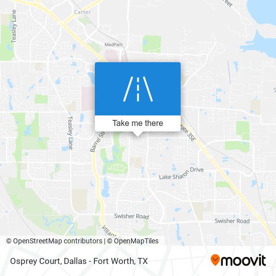 Mapa de Osprey Court