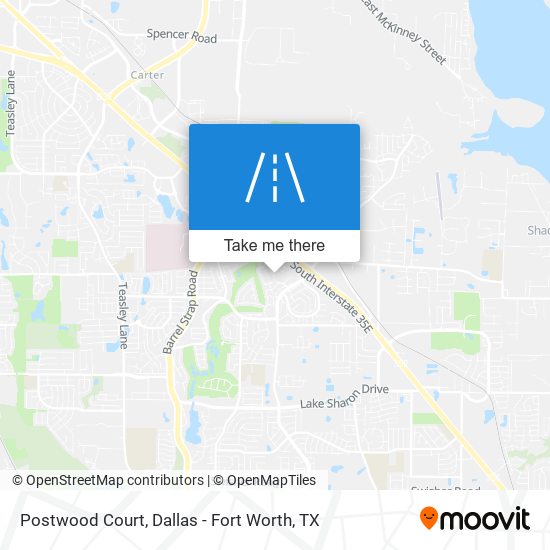 Mapa de Postwood Court