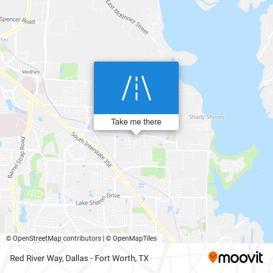 Mapa de Red River Way