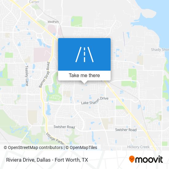 Riviera Drive map