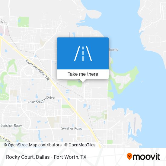 Rocky Court map