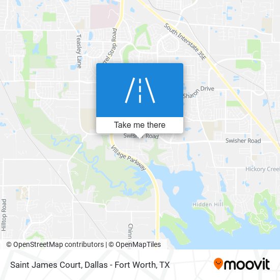 Saint James Court map