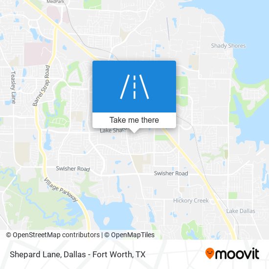 Shepard Lane map