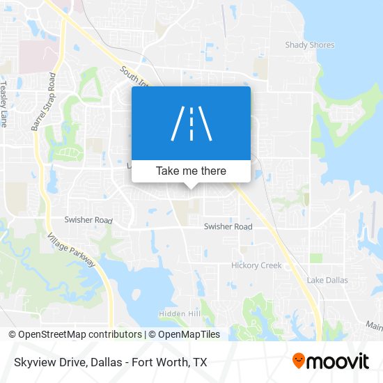 Mapa de Skyview Drive