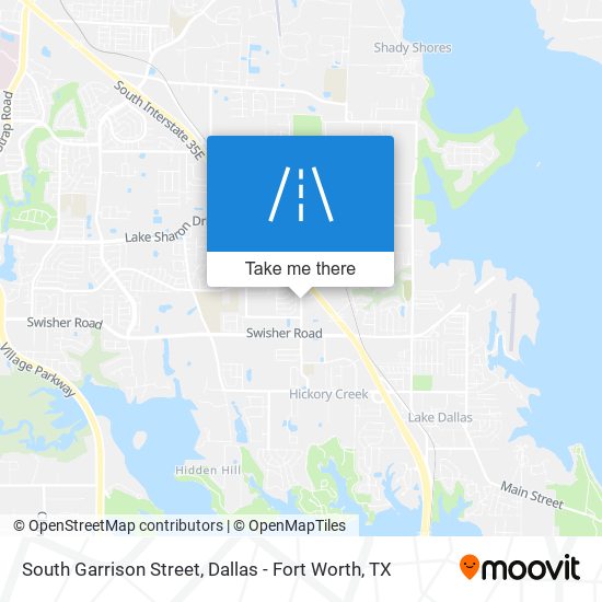 Mapa de South Garrison Street