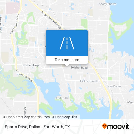 Sparta Drive map