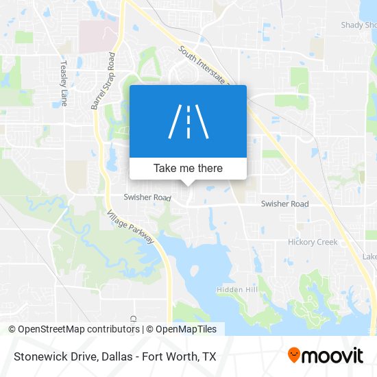 Stonewick Drive map