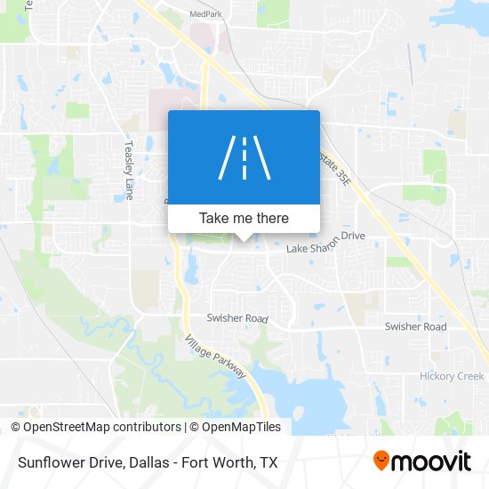 Sunflower Drive map