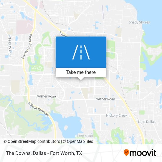 The Downs map