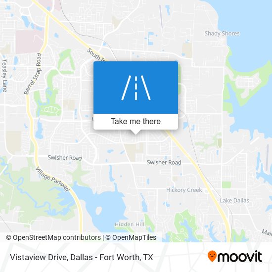 Vistaview Drive map