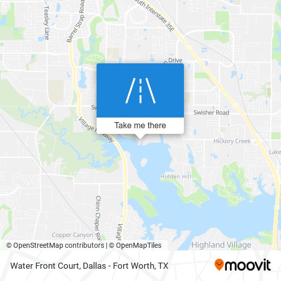Water Front Court map