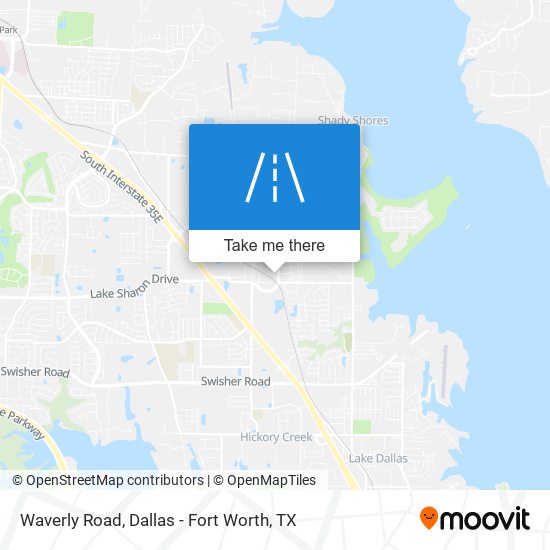 Mapa de Waverly Road