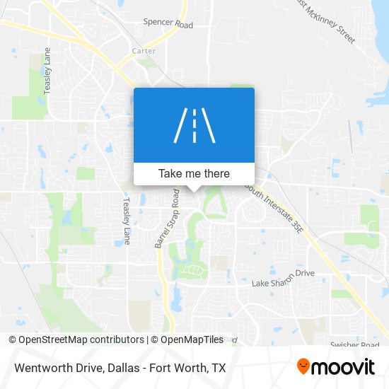 Wentworth Drive map