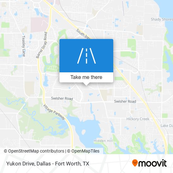 Yukon Drive map