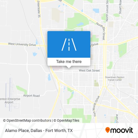 Mapa de Alamo Place