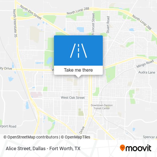 Alice Street map