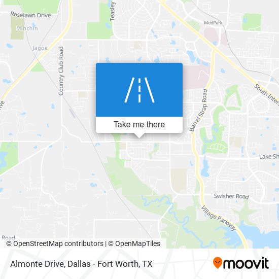 Almonte Drive map