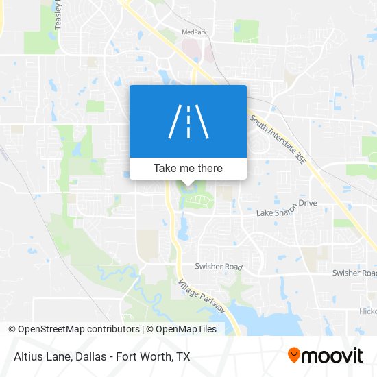 Altius Lane map