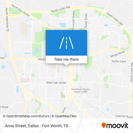 Anna Street map
