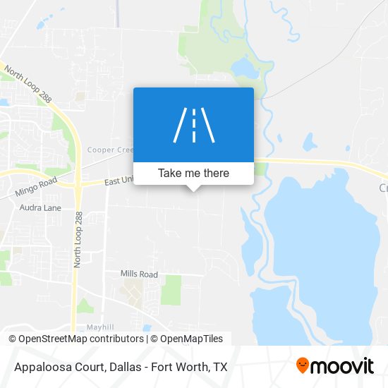 Appaloosa Court map