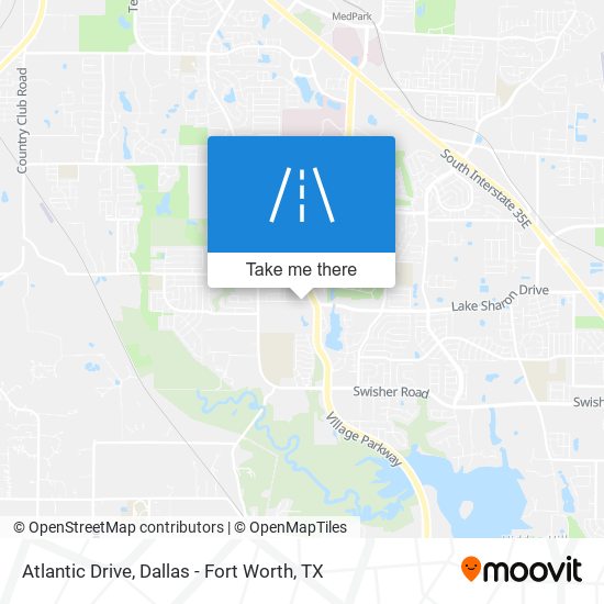 Atlantic Drive map