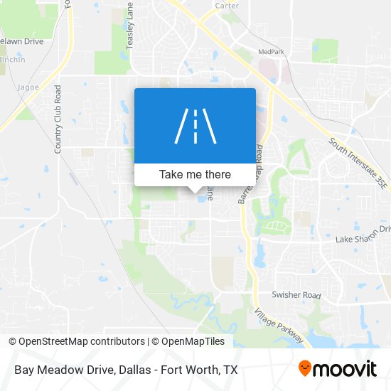 Bay Meadow Drive map