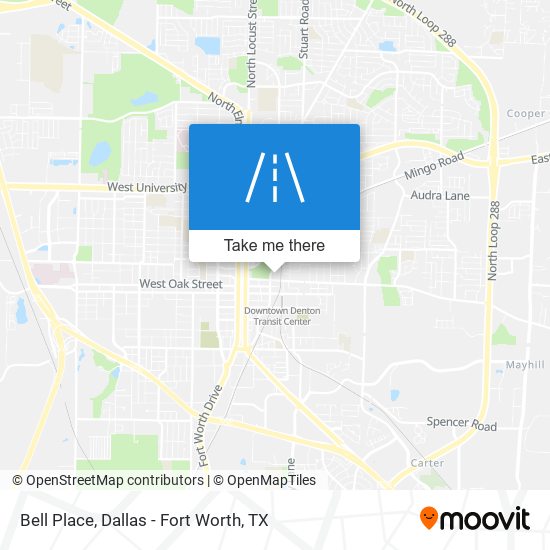 Mapa de Bell Place