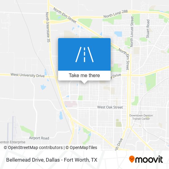Bellemead Drive map