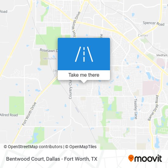 Bentwood Court map