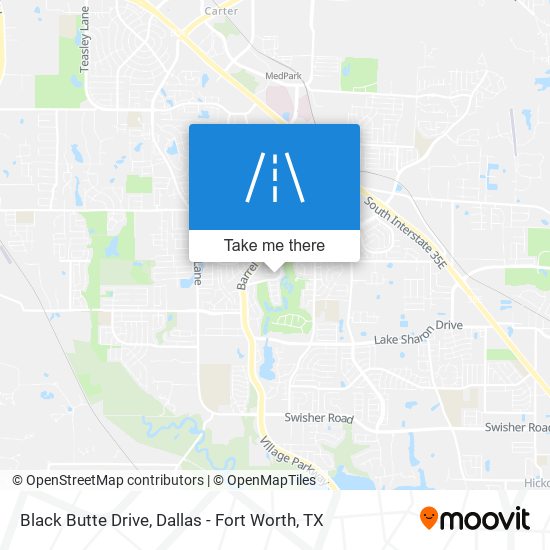 Black Butte Drive map
