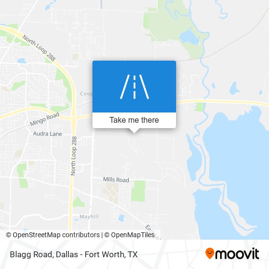 Blagg Road map