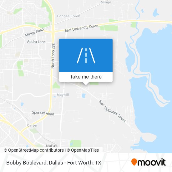 Mapa de Bobby Boulevard