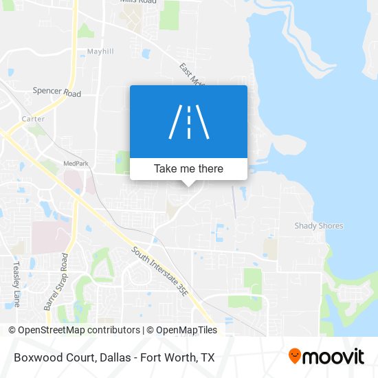 Boxwood Court map