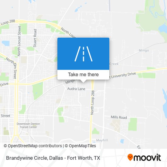 Brandywine Circle map
