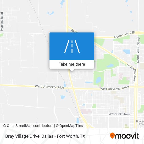Bray Village Drive map