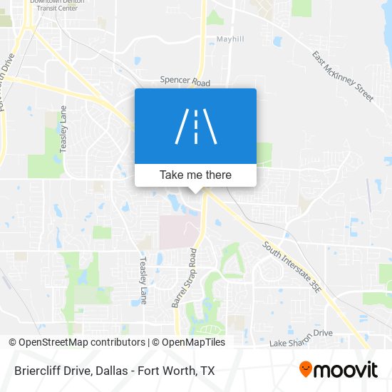 Briercliff Drive map